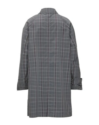 Shop Lanvin Overcoats In Grey