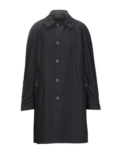 Shop Lanvin Overcoats In Grey