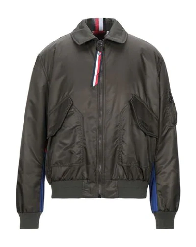 Shop Tommy Hilfiger Bomber In Military Green