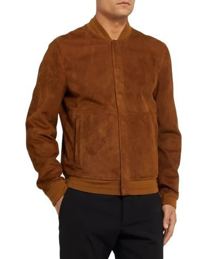 Shop Dolce & Gabbana Jackets In Tan