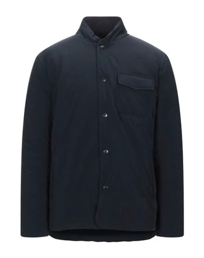 Shop Homecore Jackets In Dark Blue