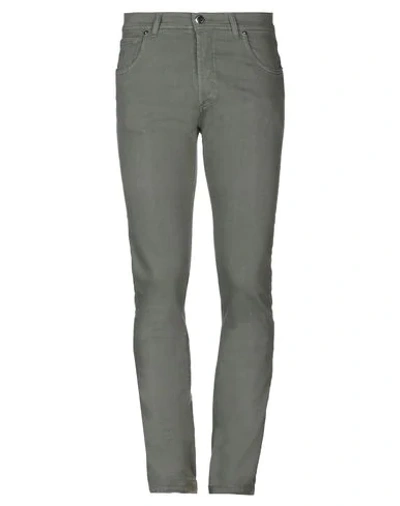 Shop E.marinella Jeans In Military Green