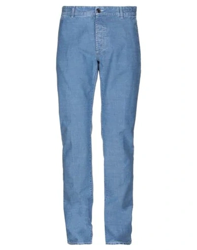 Shop E.marinella Denim Pants In Blue