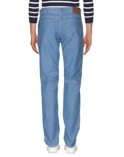 Shop E.marinella Denim Pants In Blue