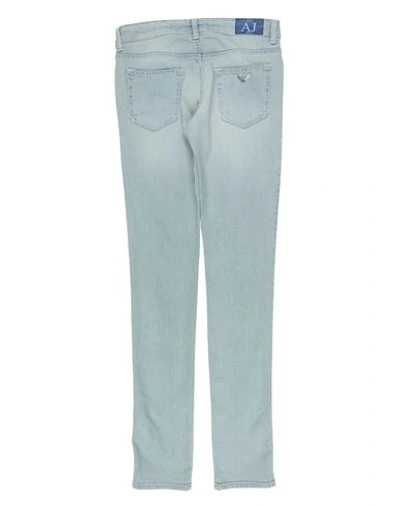 Shop Armani Junior Jeans In Blue