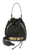 MOSCHINO Nylon Bucket Bag