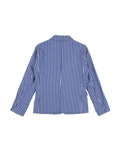 Shop Bellerose Suit Jackets In Bright Blue