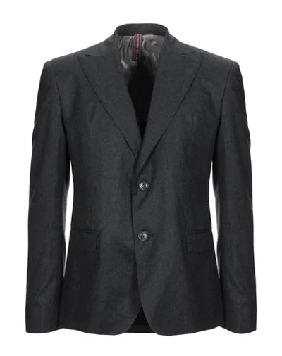 Shop Alessandro Dell'acqua Suit Jackets In Steel Grey