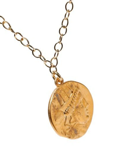 Shop Kenneth Jay Lane Necklaces In Gold