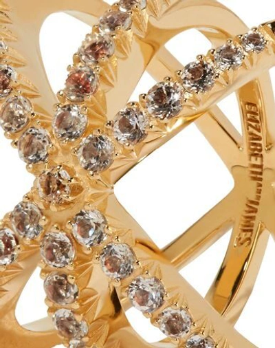 Shop Elizabeth And James Rings In Gold