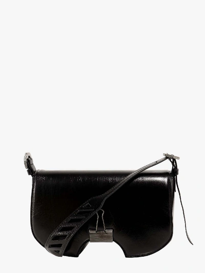 Shop Off-white Shoulder Bag In Black