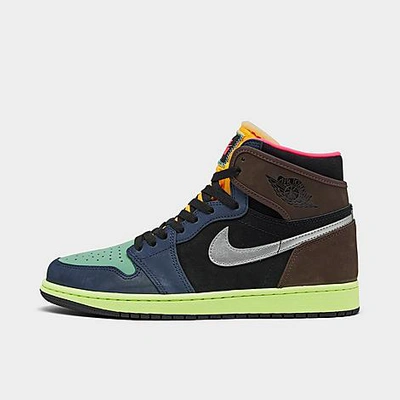 Shop Nike Air Jordan Retro 1 High Og Casual Shoes Size 12.0 Leather/suede In Multi