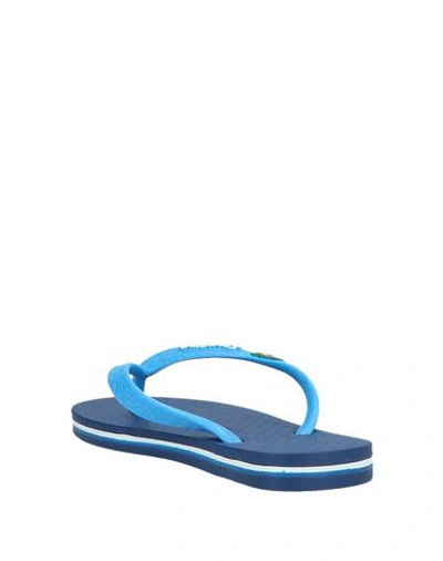 Shop Ipanema Toe Strap Sandals In Dark Blue