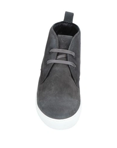 Shop Ylati Ankle Boots In Steel Grey