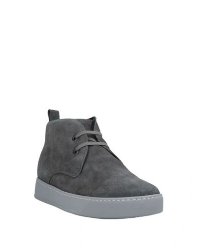 Shop Ylati Boots In Steel Grey