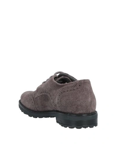 Shop Alberto Guardiani Lace-up Shoes In Grey