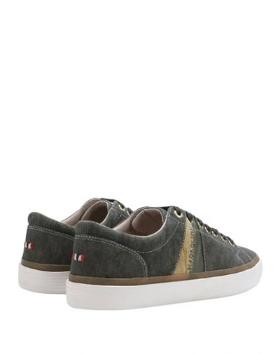 Shop Napapijri Sneakers In Military Green