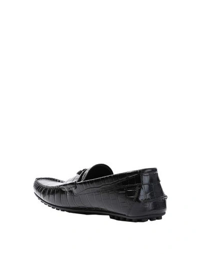 Shop Emporio Armani Loafers In Black