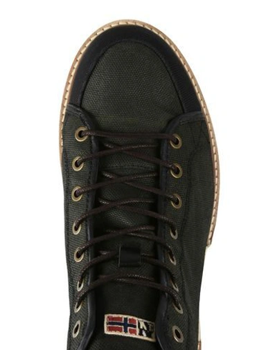 Shop Napapijri Ankle Boots In Dark Green