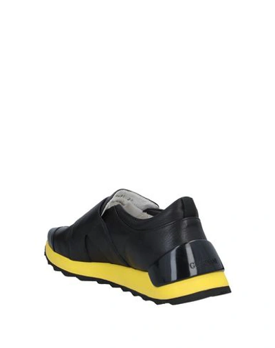 Shop Alberto Guardiani Sneakers In Black