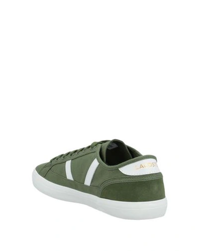 Shop Lacoste Sneakers In Green