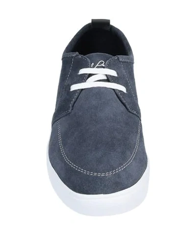 Shop Fred Perry Sneakers In Dark Blue