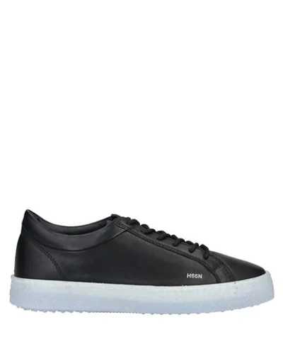 Shop Hogan Man Sneakers Black Size 8.5 Soft Leather