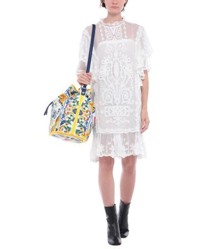 Shop Dolce & Gabbana Handbags In White