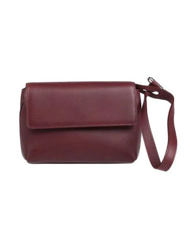 Shop Cartier Handbag In Maroon