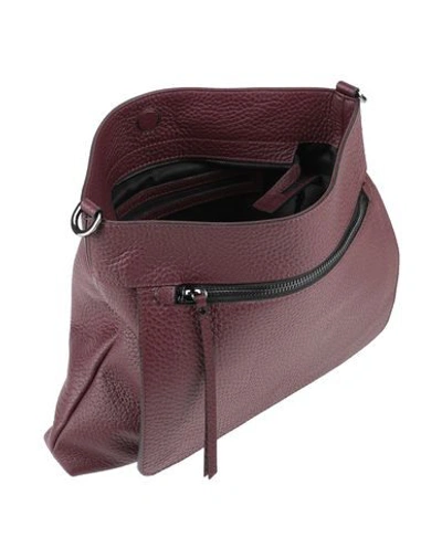 Shop Gianni Chiarini Cross-body Bags In Maroon