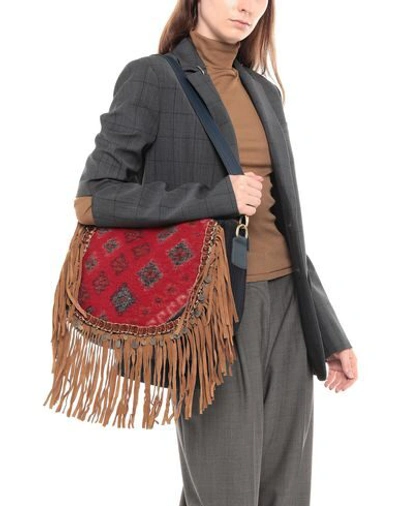 Shop Viamailbag Shoulder Bag In Red