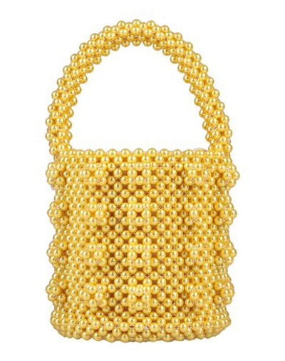 Shop Shrimps Handbag In Yellow