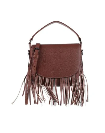 Shop Fabiana Filippi Handbags In Brown