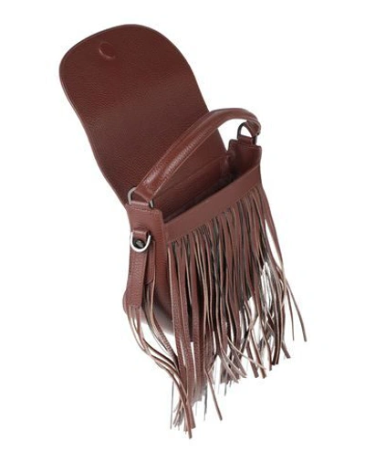 Shop Fabiana Filippi Handbags In Brown