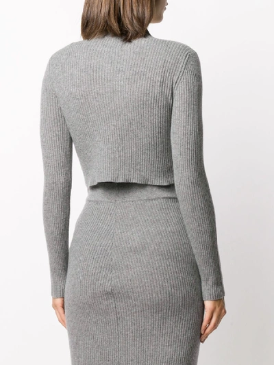 Shop Andamane Enny Wool Sweater In Grey