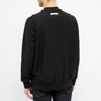 Shop Ader Error Long Sleeve Regular Fit Tee In Black