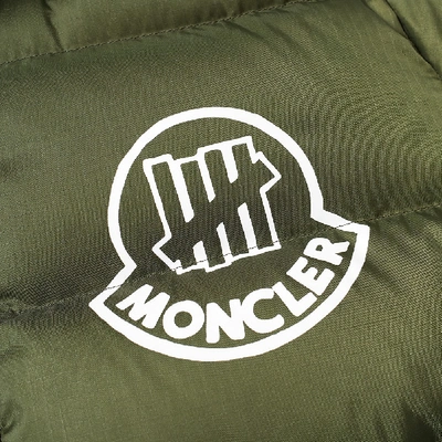 Shop Moncler Genius 2 Moncler 1952 X Undefeated Arensky Hooded Down Jacket In Green