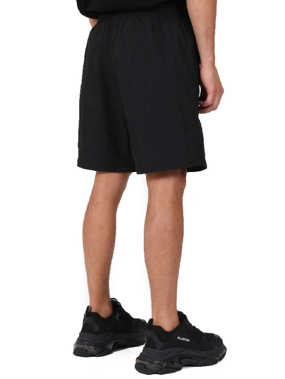 Shop Balenciaga Nylon Jogging Pants In Black