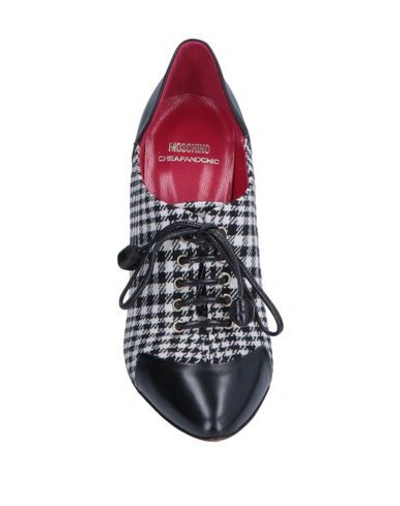Shop Moschino Cheap And Chic Lace-up Shoes In Black