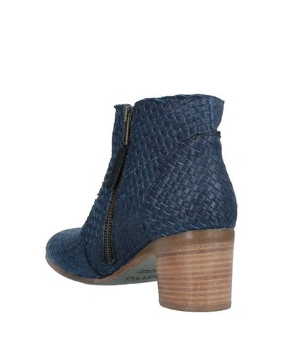 Shop Alexander Hotto Ankle Boots In Slate Blue