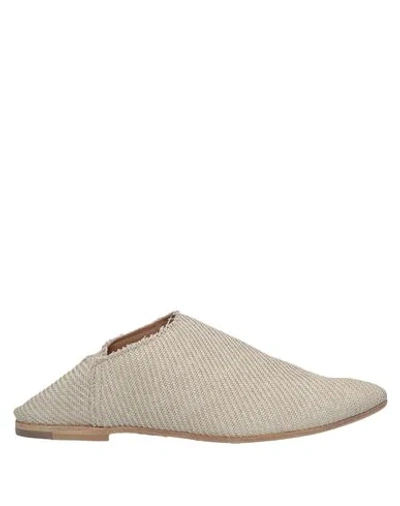 Shop Henderson Baracco Mules And Clogs In Beige