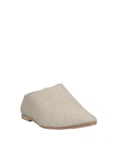 Shop Henderson Baracco Mules And Clogs In Beige