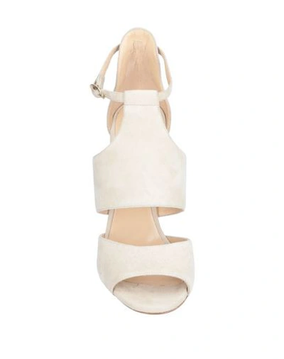 Shop M. Gemi Sandals In Ivory