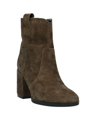 Shop Todai Ankle Boots In Military Green