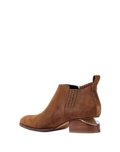 Shop Alexander Wang Ankle Boots In Khaki