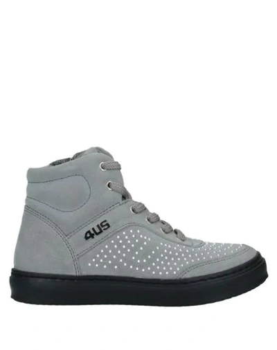 Shop Cesare Paciotti 4us Sneakers In Grey