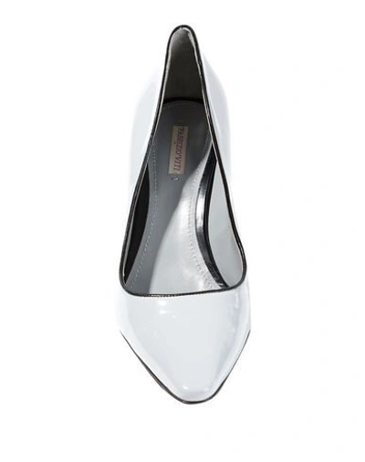 Shop Fabrizio Viti Woman Pumps Light Grey Size 7.5 Soft Leather