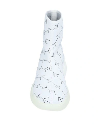 Stella Mccartney High Loop Sock Sneaker In Multi