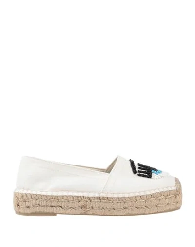 Shop Chiara Ferragni Espadrilles In Ivory