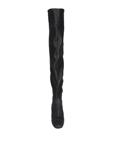 Shop Chiara Ferragni Knee Boots In Black